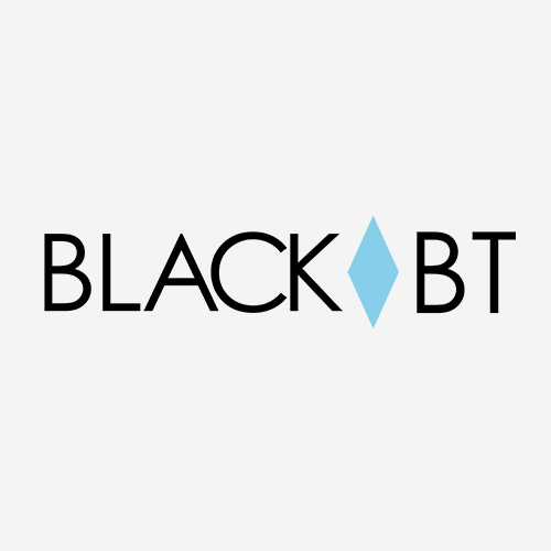 Black BT logo