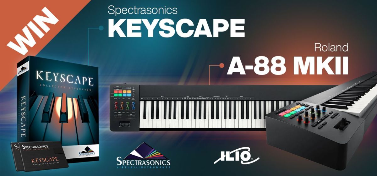 Win Keyscape from Spectrasonics and a Roland Keyboard Controller!