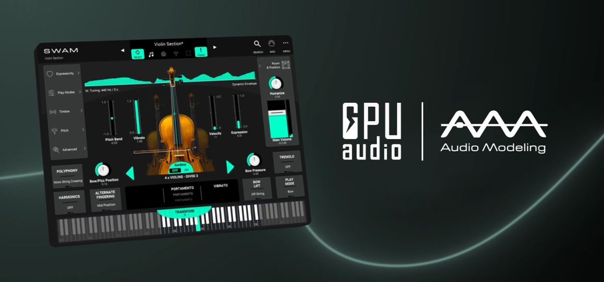 Audio Modeling and GPU Audio Partner to Accelerate SWAM Product Line