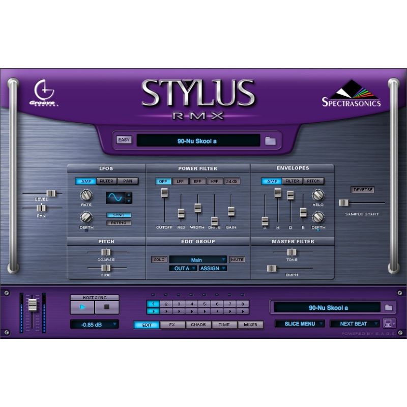 Stylus RMX™ Xpanded - Ultimate Groove Instrument