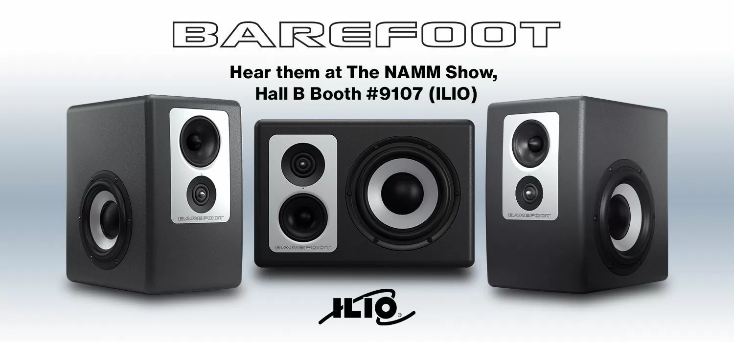 ILIO and Barefoot Sound Partner at NAMM 2026