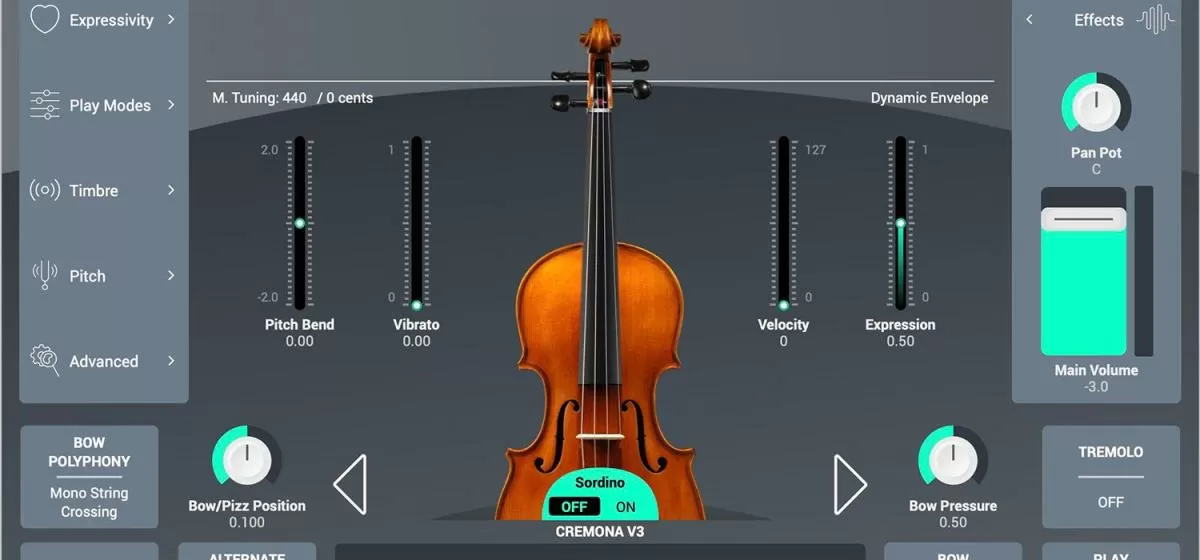 SWAM Strings V3 Features Redesigned GUI, Sound Improvements and More