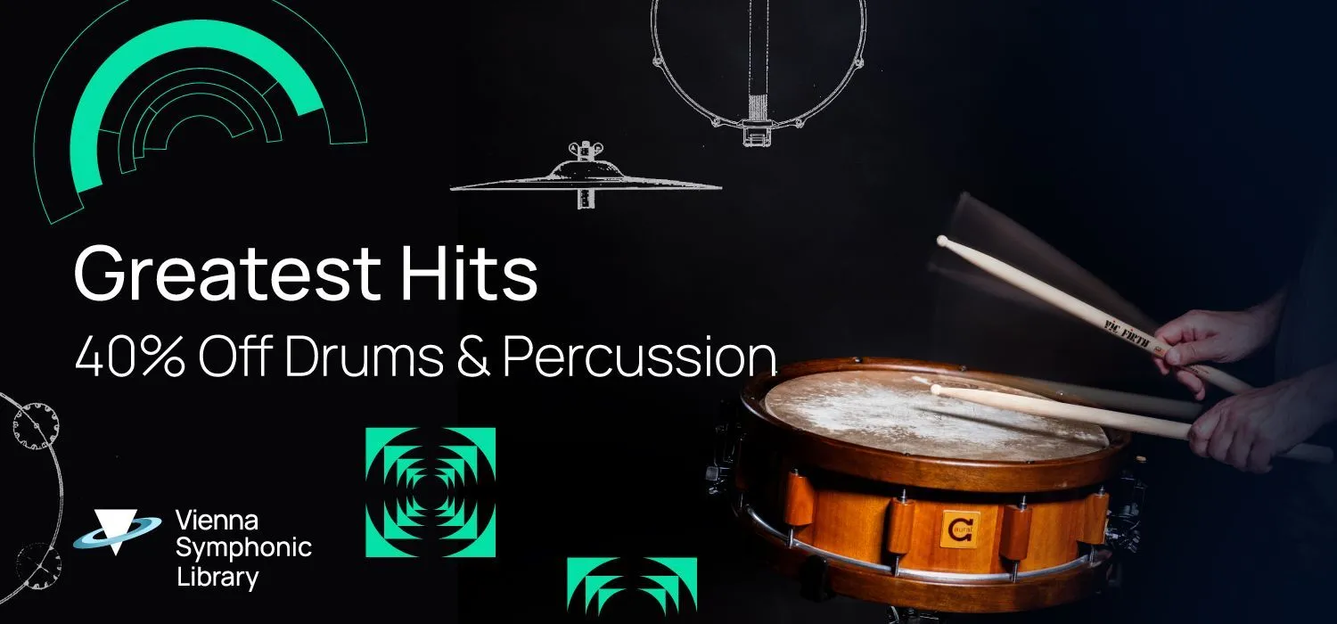 Greatest Hits: 40% Off VSL Drums & Percussion