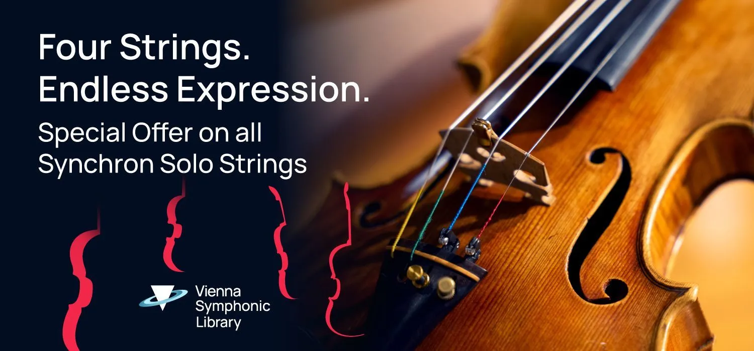 Save on Synchron Solo Strings & New Sordino Collections