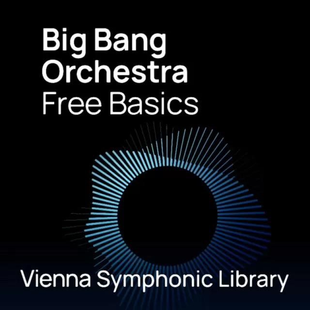 Big Bang Orchestra Free Basics VSL cover with blue radial pattern
