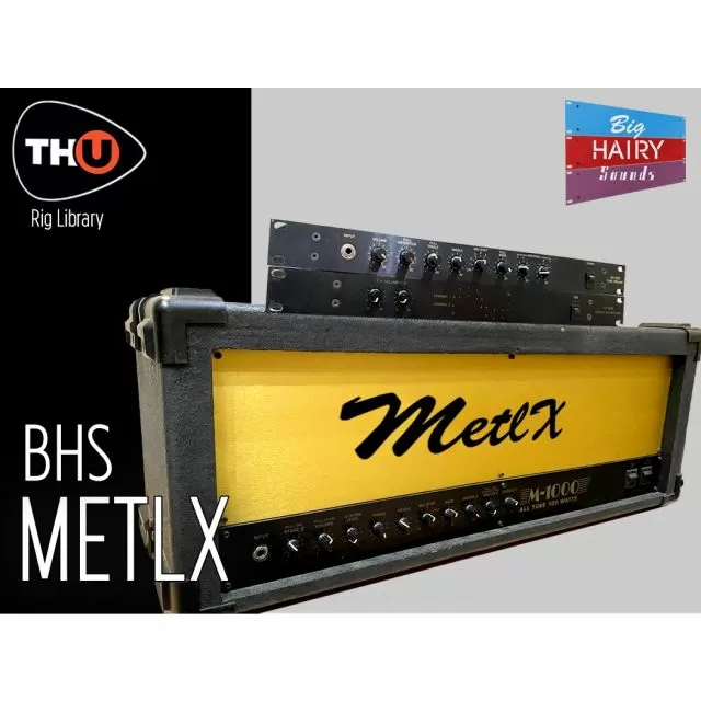 Modern metal guitar amplifier with high-gain tones for BHS METLX Rig Library