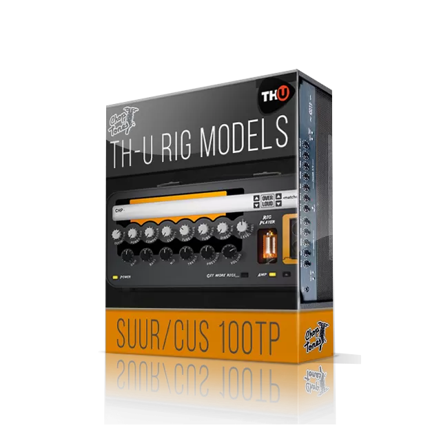 Choptones Suur Cus 100TP guitar amplifier rig library package for TH-U software with control knobs