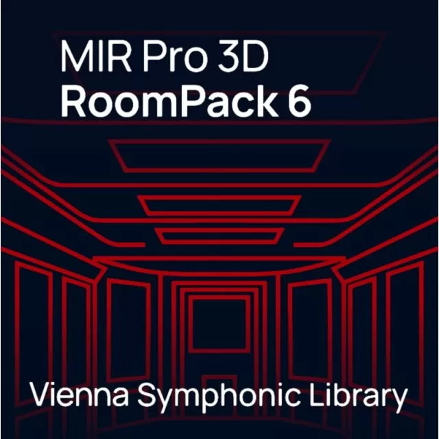 MIR Pro 3D RoomPack 6 with red venue layout graphics