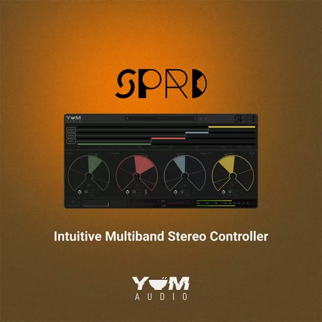 Spread stereo width enhancement plugin for precision imaging controls and spatial audio dynamics