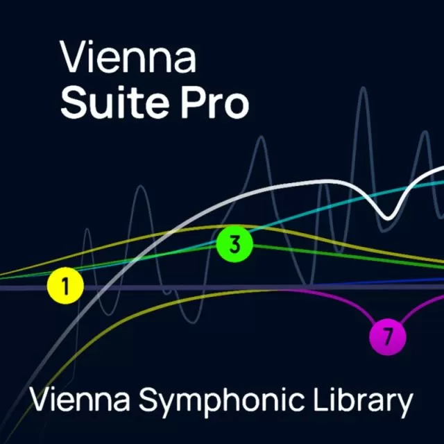 Vienna Suite Pro icon w/ audio waveform &amp; branding