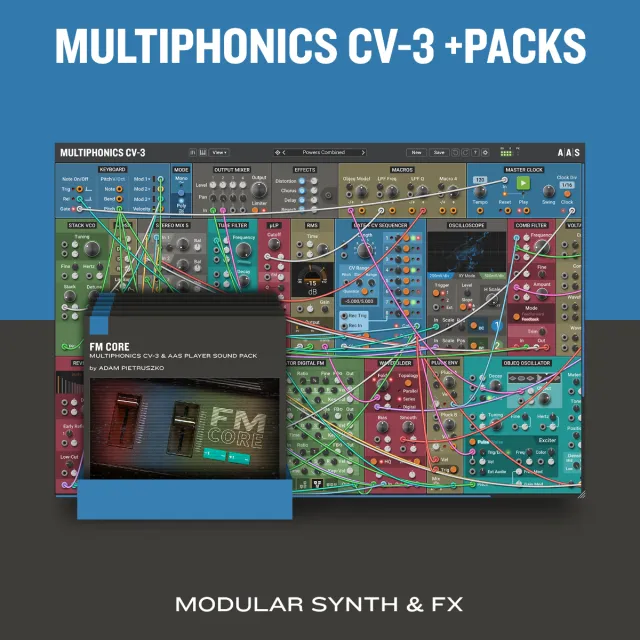 Multiphonics cv3 with all sound packs