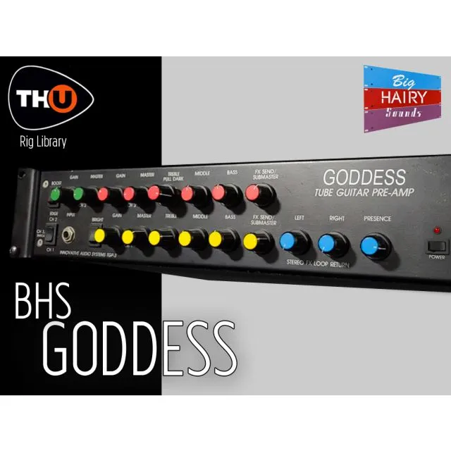 Professional guitar amplifier with goddess tone settings and premium sound quality for BHS Goddess Rig Library