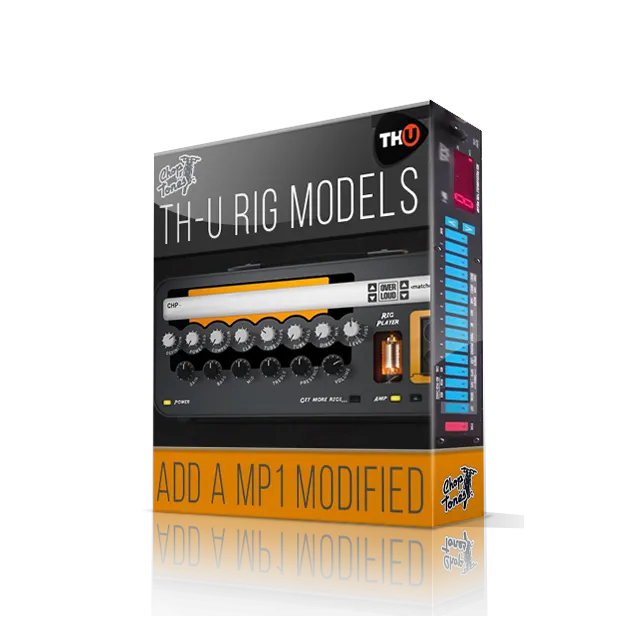 Choptones Add A MP1 red Marshall-style guitar amplifier rig library with control knobs for THU software