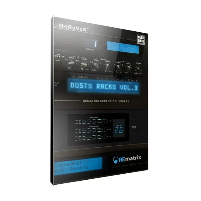 REmatrix IR Dusty Racks 3 vintage reverb library logo