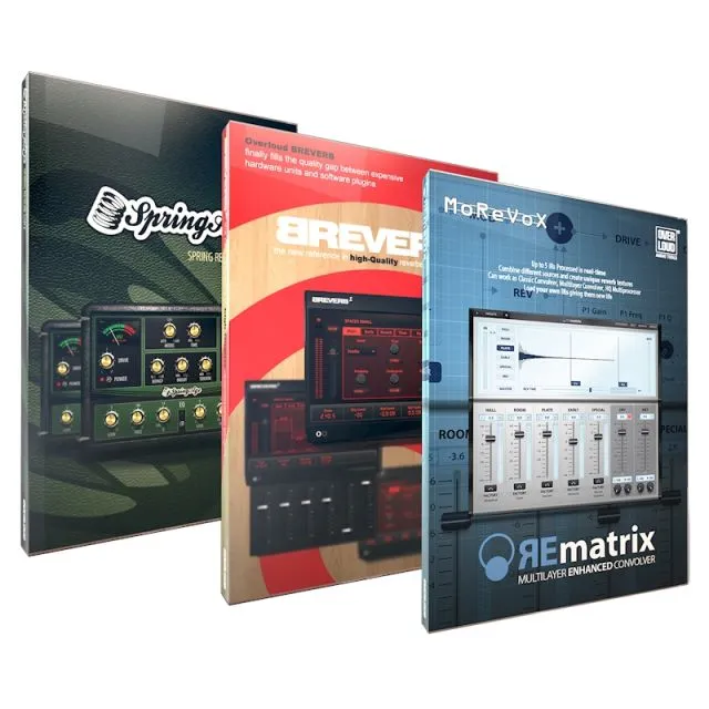 This is displaying three  reverbs made by Overloud in the reverb  bundle