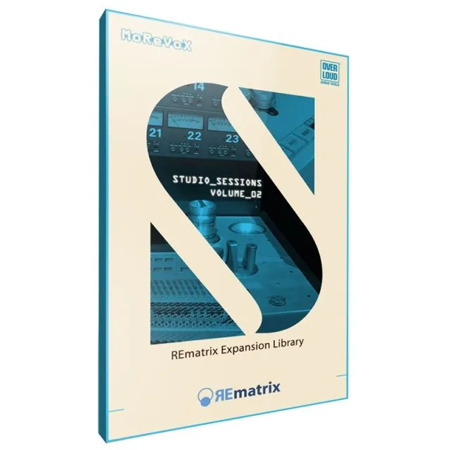 Studio Sessions II REmatrix plugin interface showing recording studio reverb controls