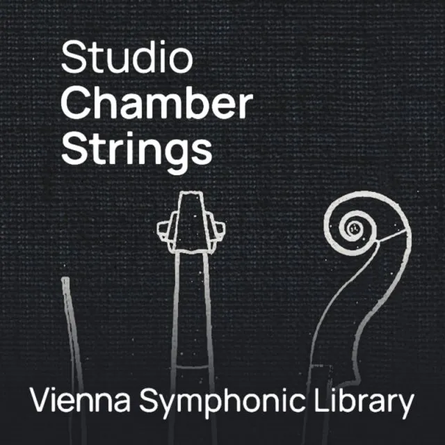 Chamber Strings cover w/ string instruments on dark texture