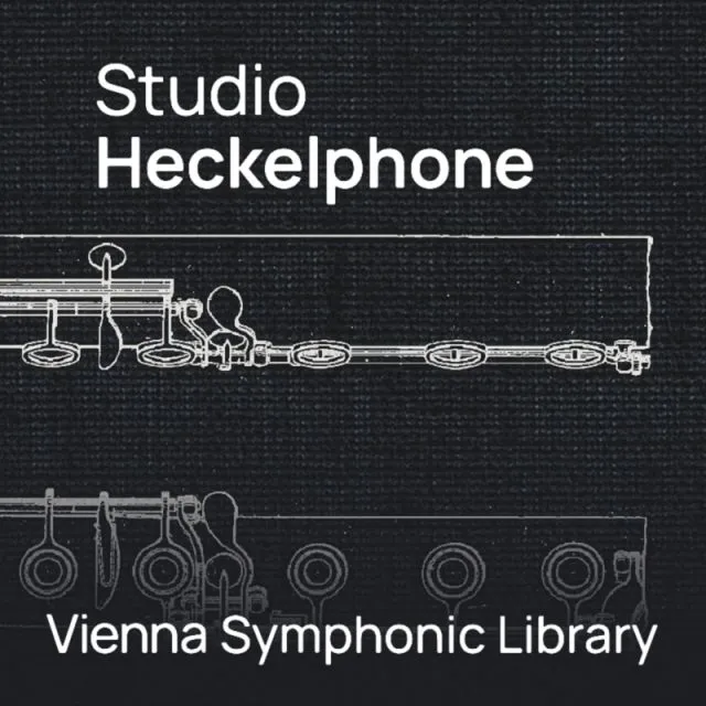 Studio Heckelphone VSL cover w/ white heckelphone diag on dark bg