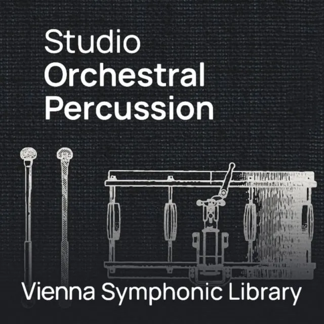 Orchestral percussion instruments including timpani, chimes &amp; mallets