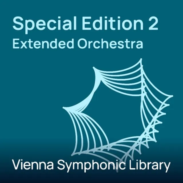 Extended Orchestra cover w/ geometric line design on teal