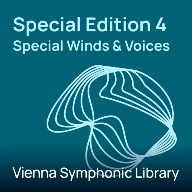 Special Edition 4 Special Winds cover w/ abstract line design on teal