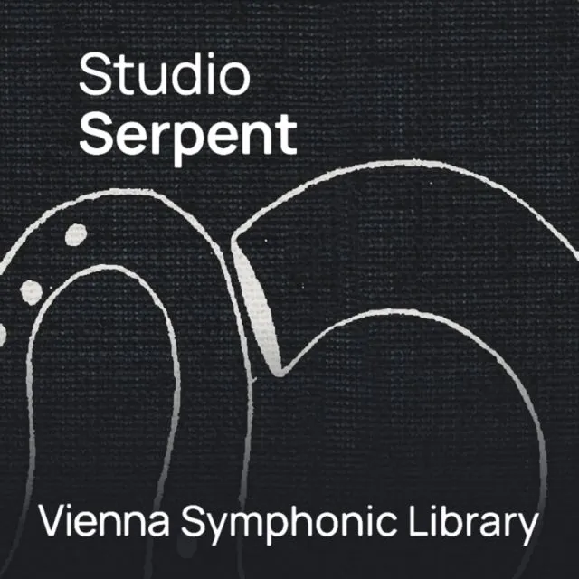 Studio Serpent VSL cover w/ white curved instrument on dark bg