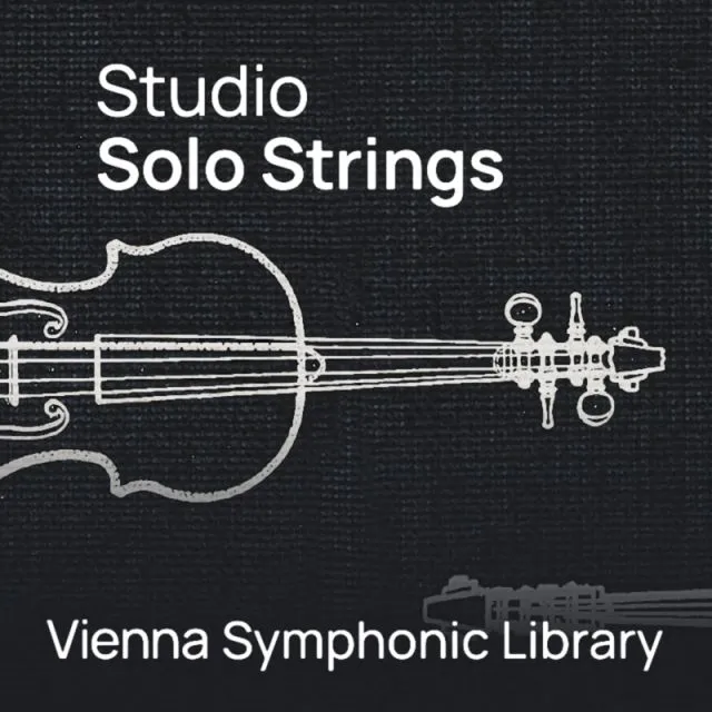 Studio Solo Strings logo with violin illustration