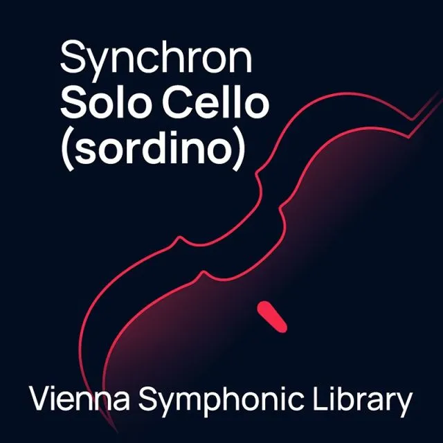 Synchron Solo Cello (sordino) muted solo cello virtual instrument by Vienna Symphonic Library featuring expressive sampled performances recorded at Vienna Synchron Stage
