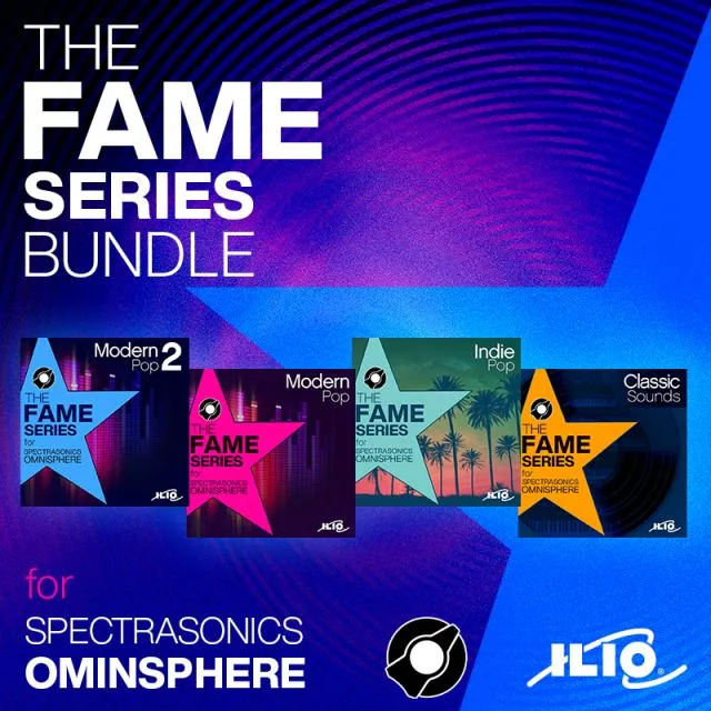 The Fame Series Bundle - Modern Pop 2, Modern Pop, Indie Pop, and Classic Pop sound libraries for Omnisphere