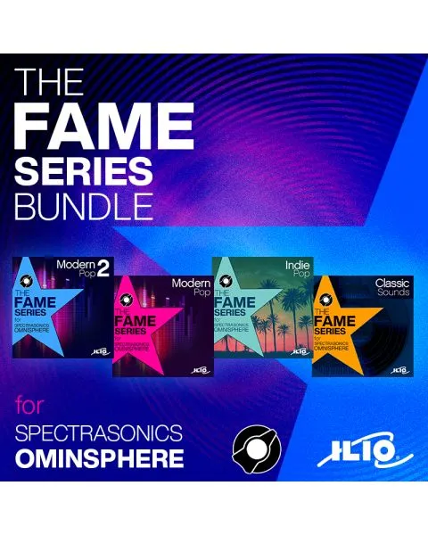 The Fame Series Bundle - Modern Pop 2, Modern Pop, Indie Pop, and Classic Pop sound libraries for Omnisphere