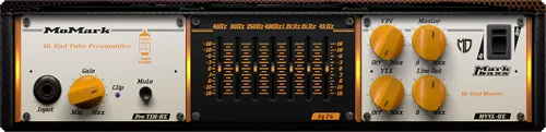 Markbass amplifier control panel