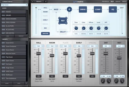 Overloud REmatrix - Multilayer Convolution Reverb