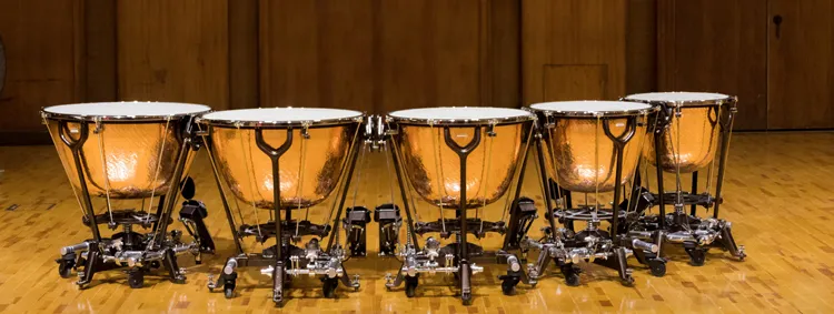 Timpani percussion instrument orchestral recording