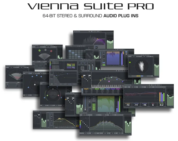 Vienna Suite Pro software user interface