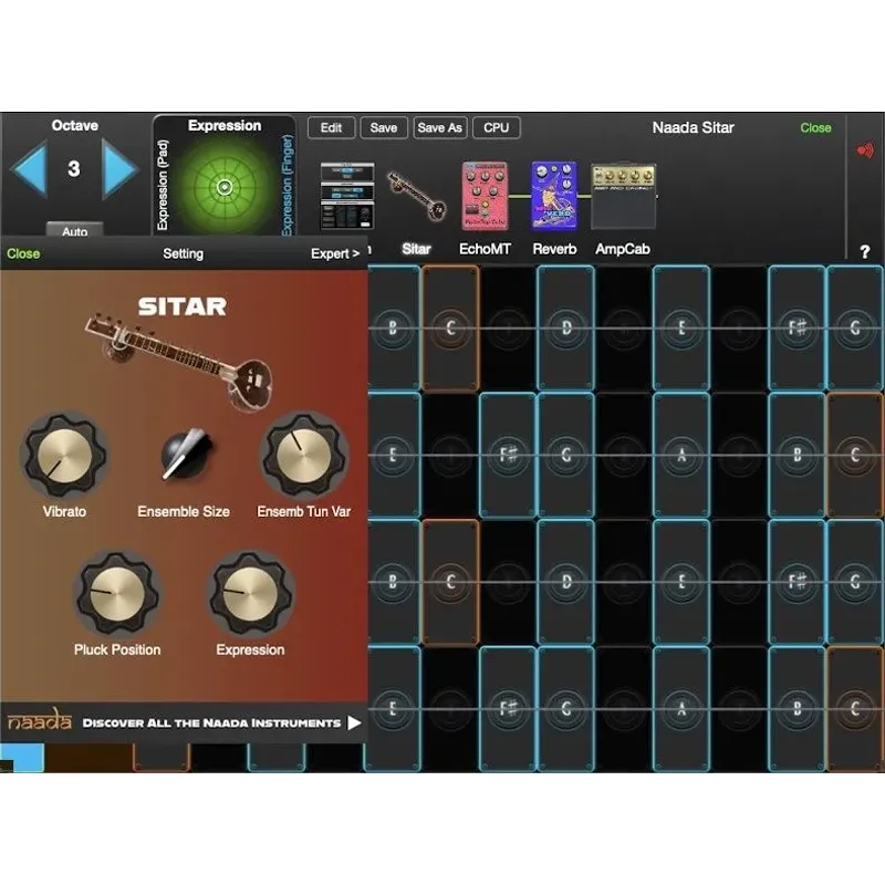 Naada Instruments by moForte for Geoshred Studio
