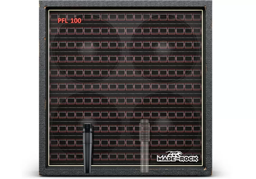 Vintage rock amp hardware model