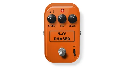 9-0 Phaser effect control panel