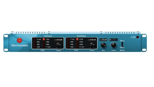 Harmonizer vocal effect processor