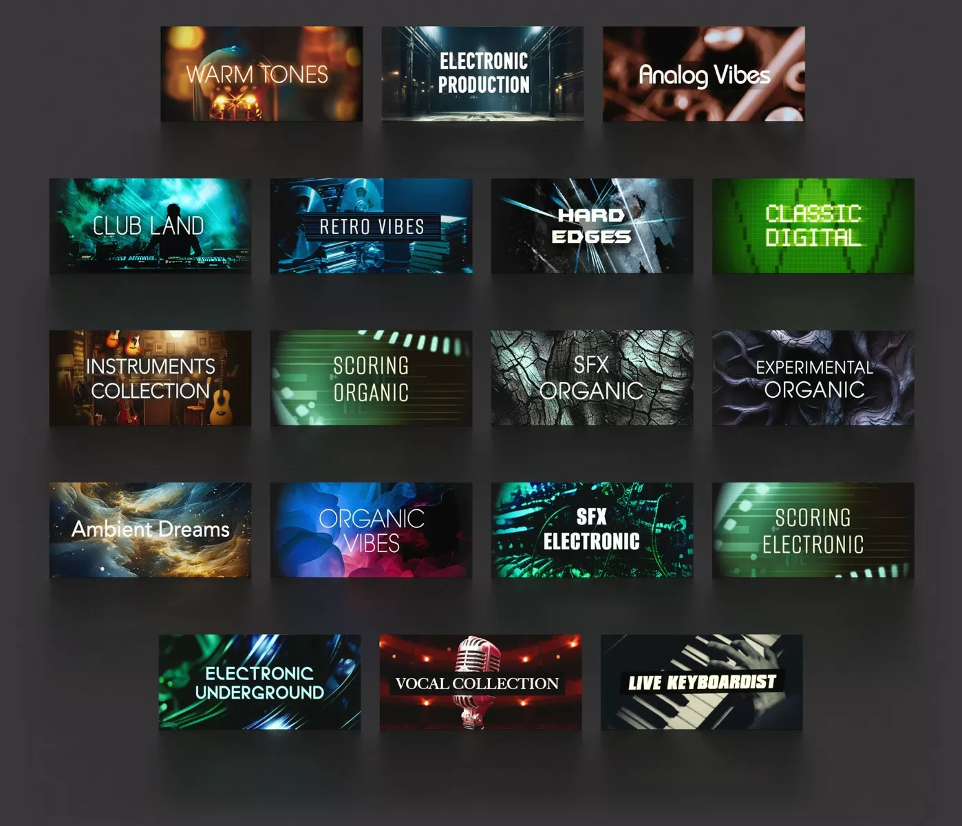 eighteen stunning libraries included in Omnisphere 3