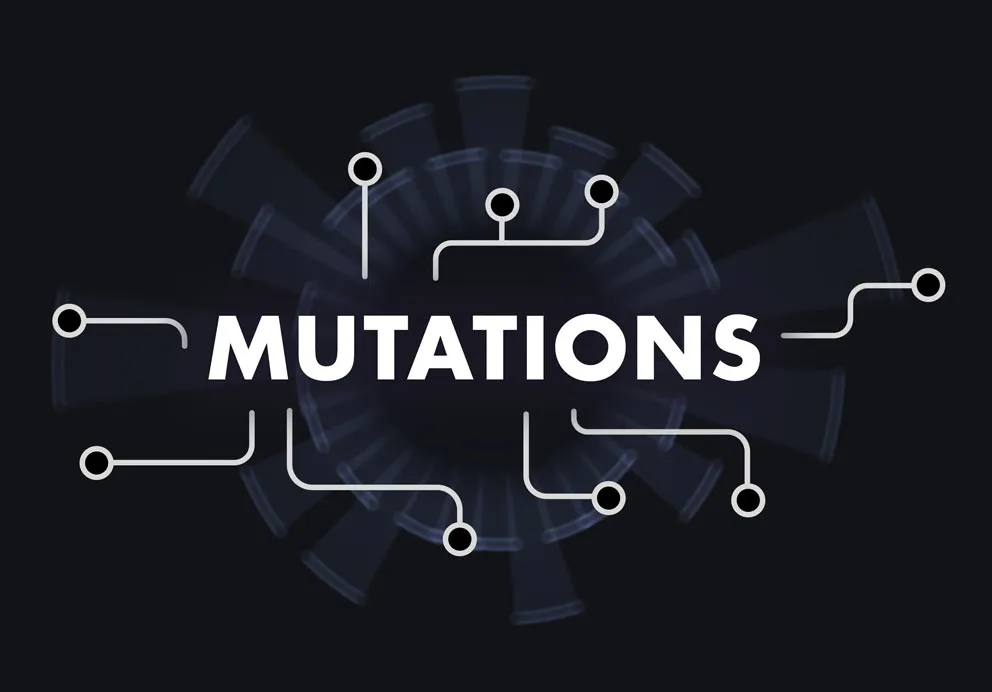 mutation logo for new feature in Omnisphere 3 for creating unique patches instantly