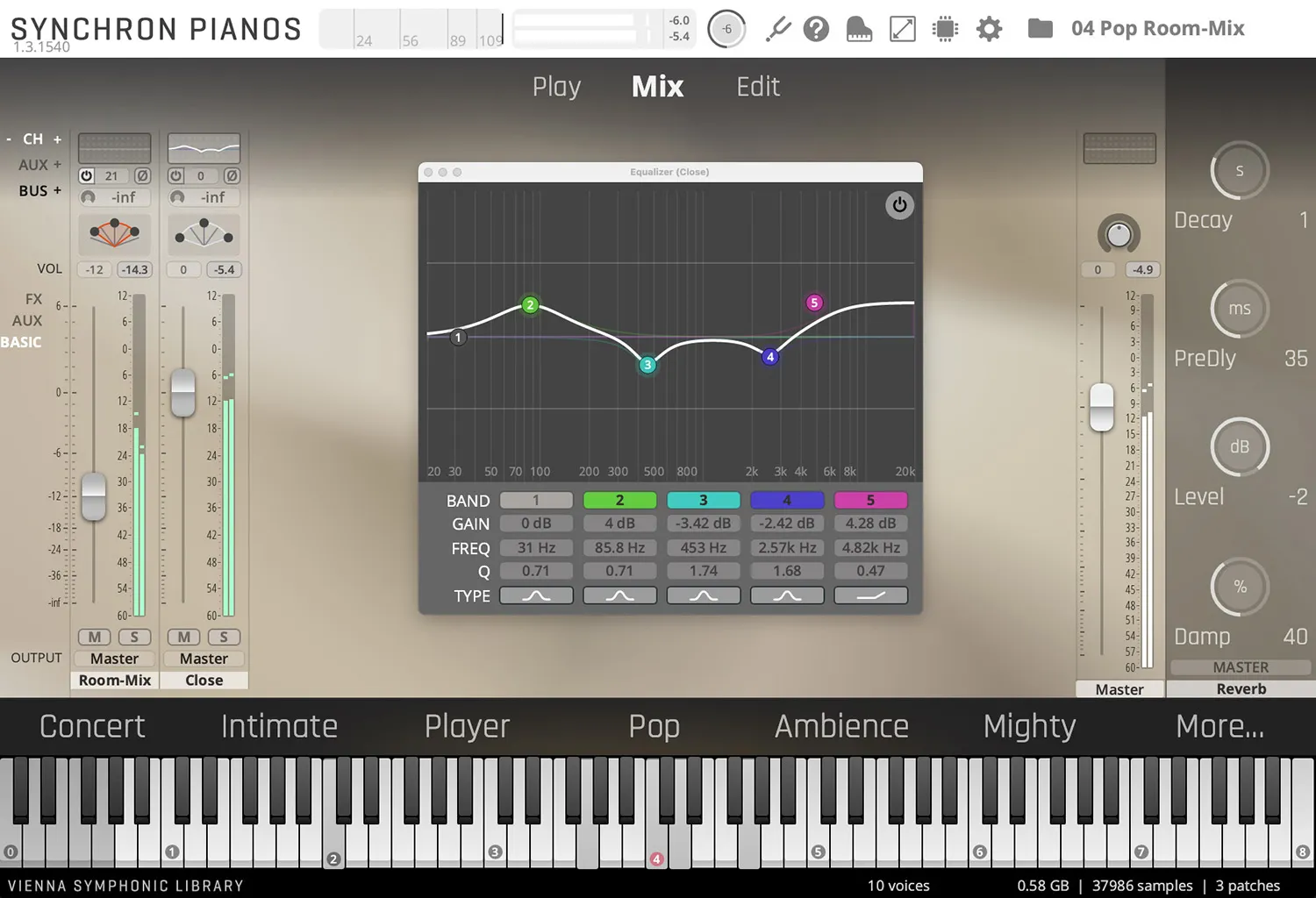 Yamaha CFX Essentials2