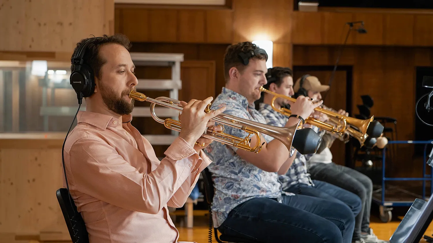 muted trumpets ensemble performance
