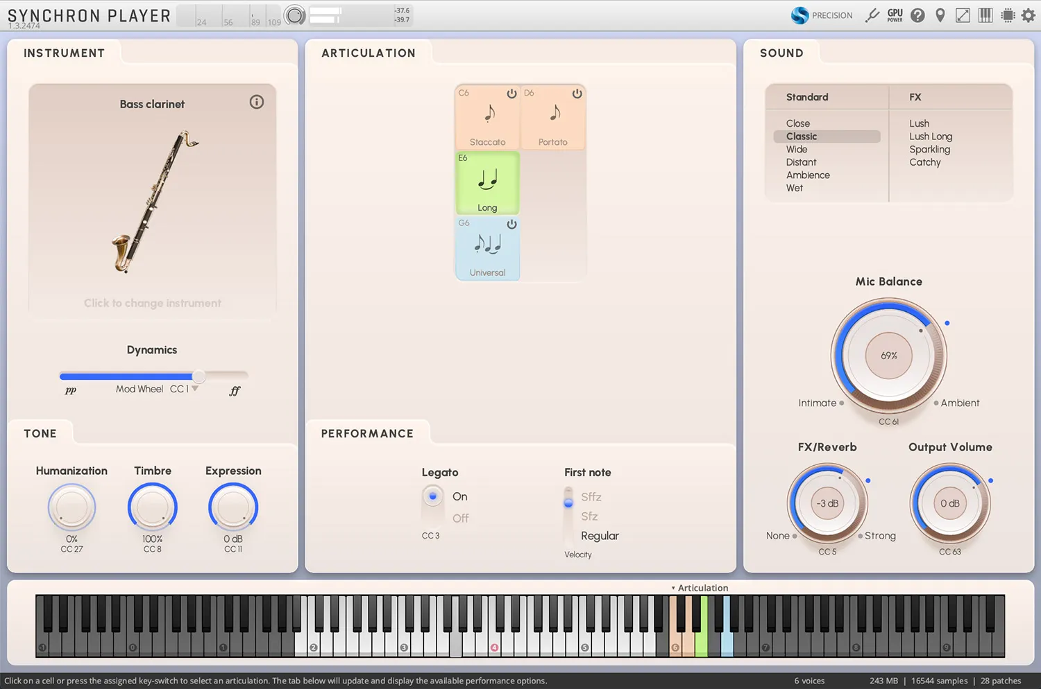 prime woodwinds screenshot
