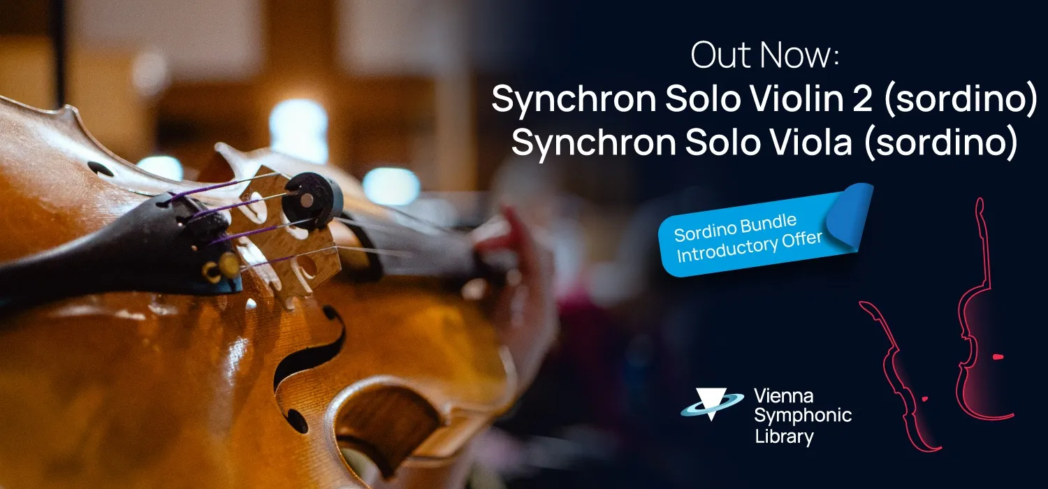 NEW: Vienna Synchron Solo Violin + Solo Viola Sordino!