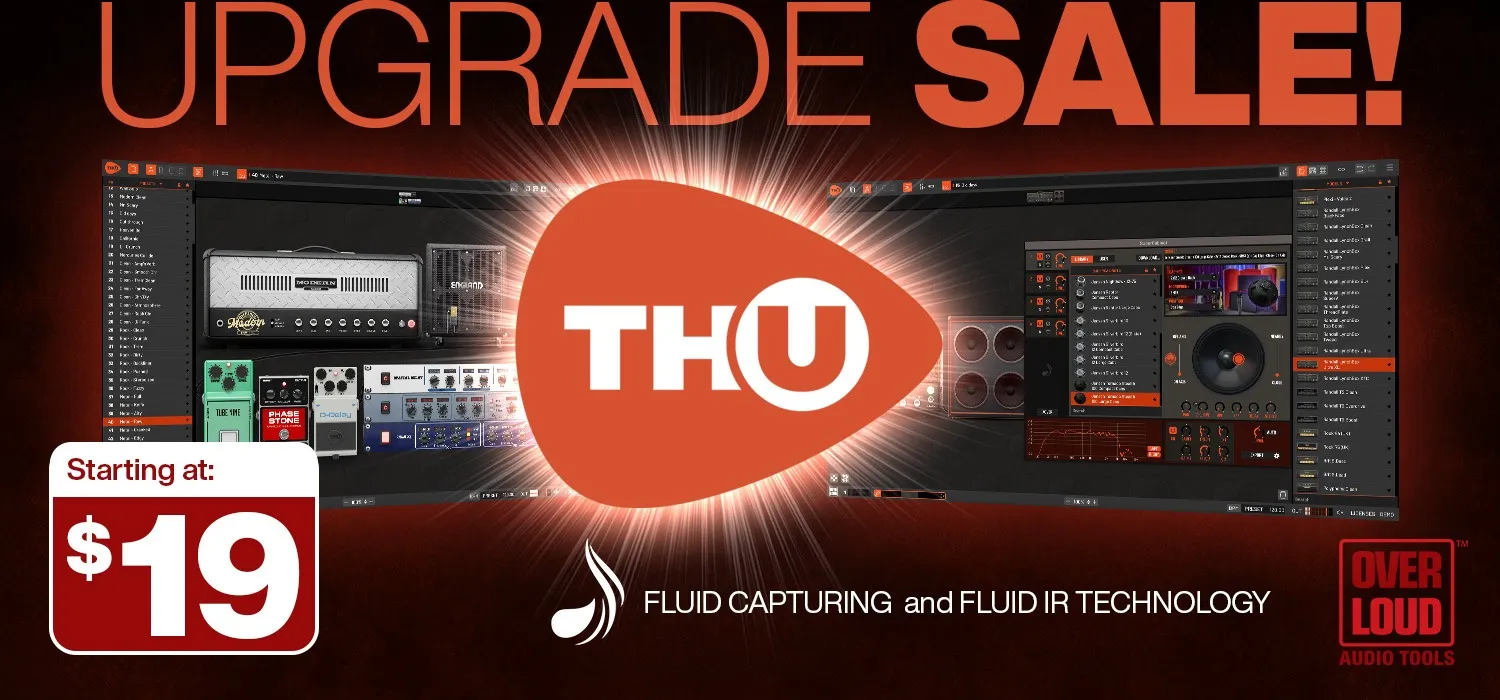 Overloud THU and Rig Library Sale!
