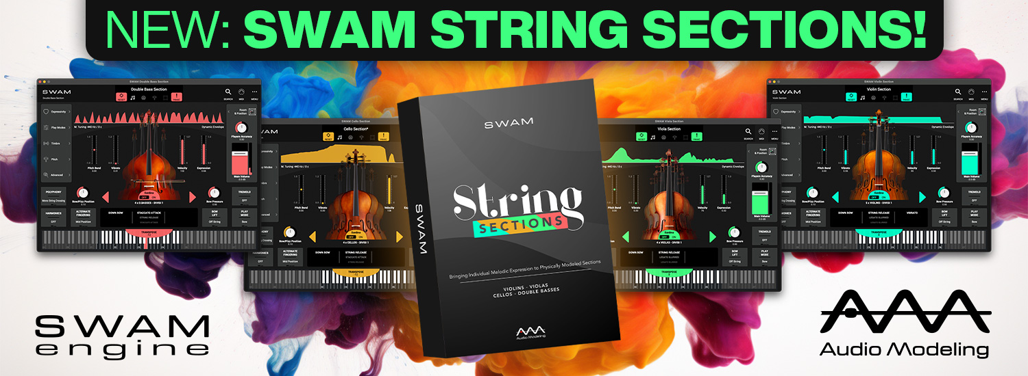 NEW: SWAM String Sections from Audio Modeling!