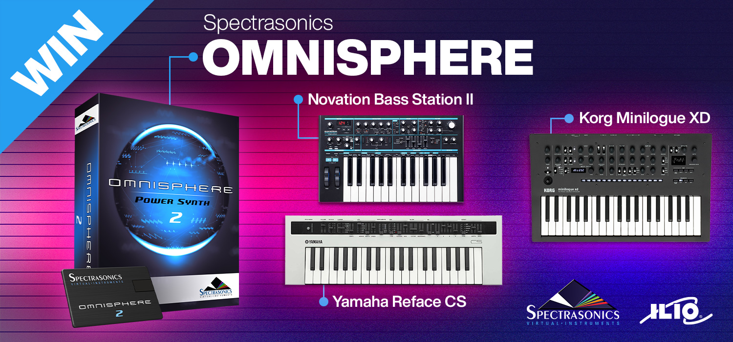 Win Spectrasonics Omnisphere and One of Three Synths!
