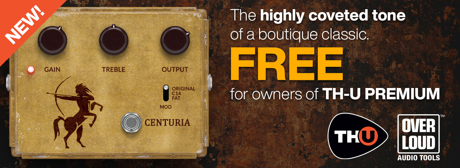 NEW: Centuria, FREE with TH-U Premium!