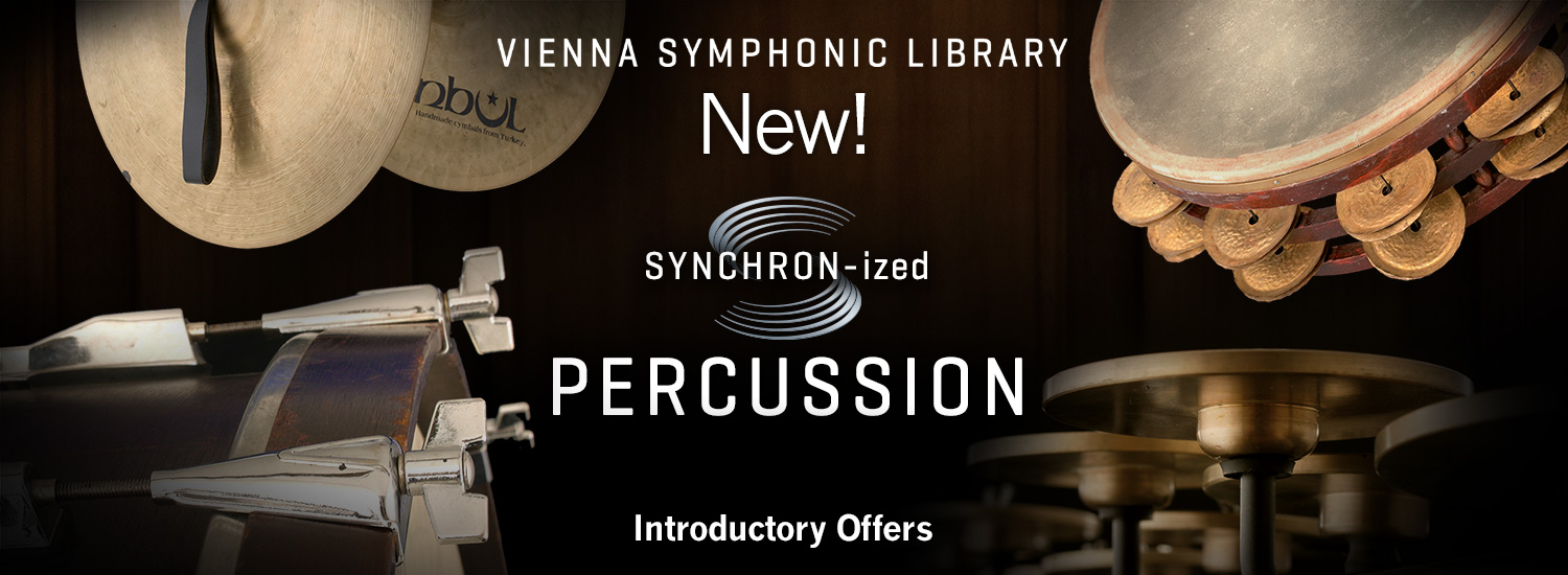 NEW: SYNCHRON-ized Percussion from Vienna!